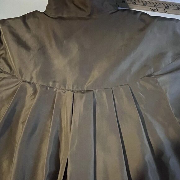 Rainshedder Women’s Trenchcoat With Zip In Quilted Liner Mock Collar Size Large - Picture 8 of 13